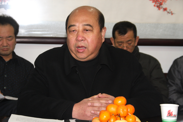 安監(jiān)局局長延永華在會上講話